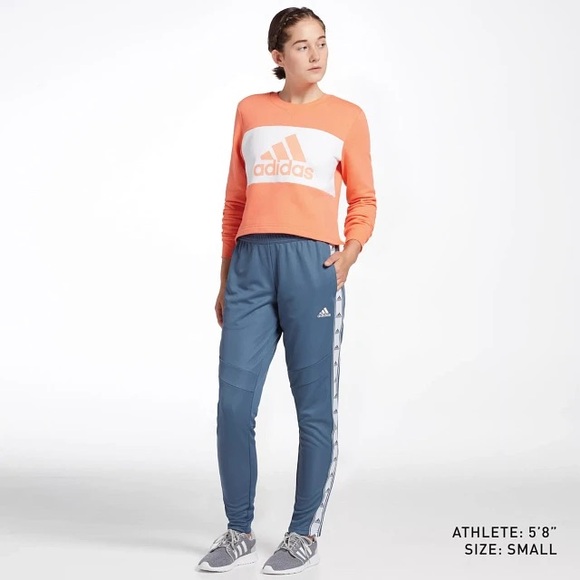 Adidas Women’s Yellow Sweatshirt Logo Sz M - Picture 7 of 7